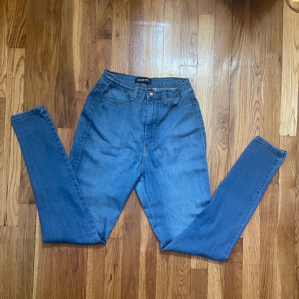 Fashion Nova High Waist Skinny Jeans